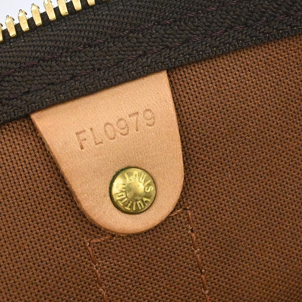 Louis Vuitton Keepall Bag Monogram Canvas Brown Canvas Travel Bag Bag (Pre-Owned)