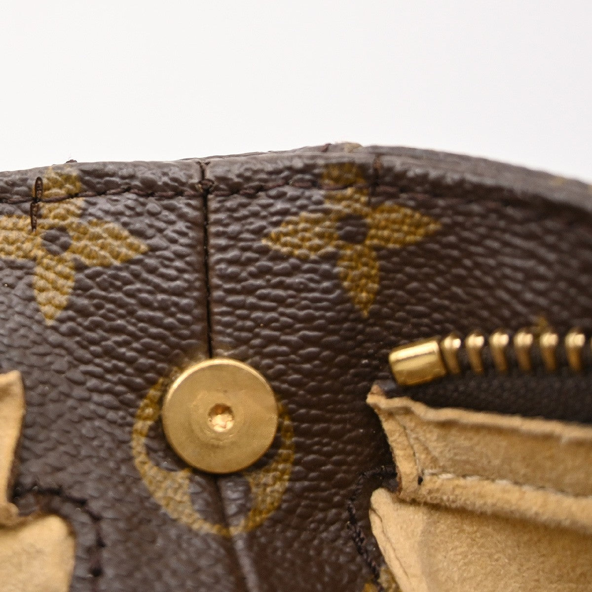Louis Vuitton Monogram Looping Handbag Monogram Canvas Brown Canvas Shoulder Bag Bag (Pre-Owned)