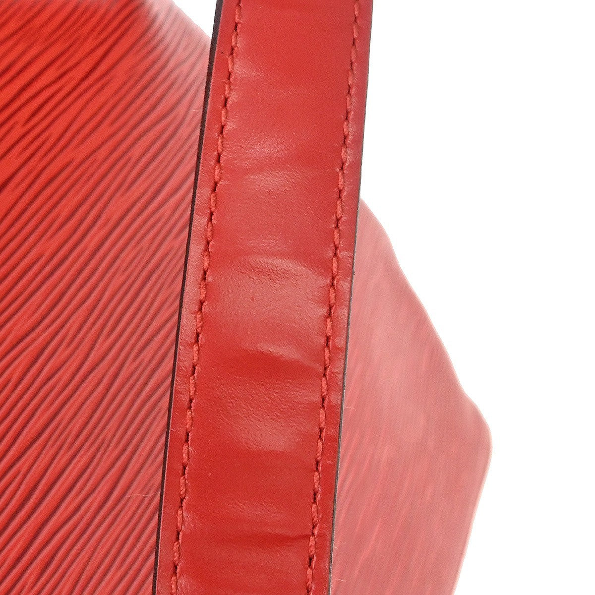 Louis Vuitton Noe Handbag Epi Leather Red Leather Shoulder Bag Bag (Pre-Owned)