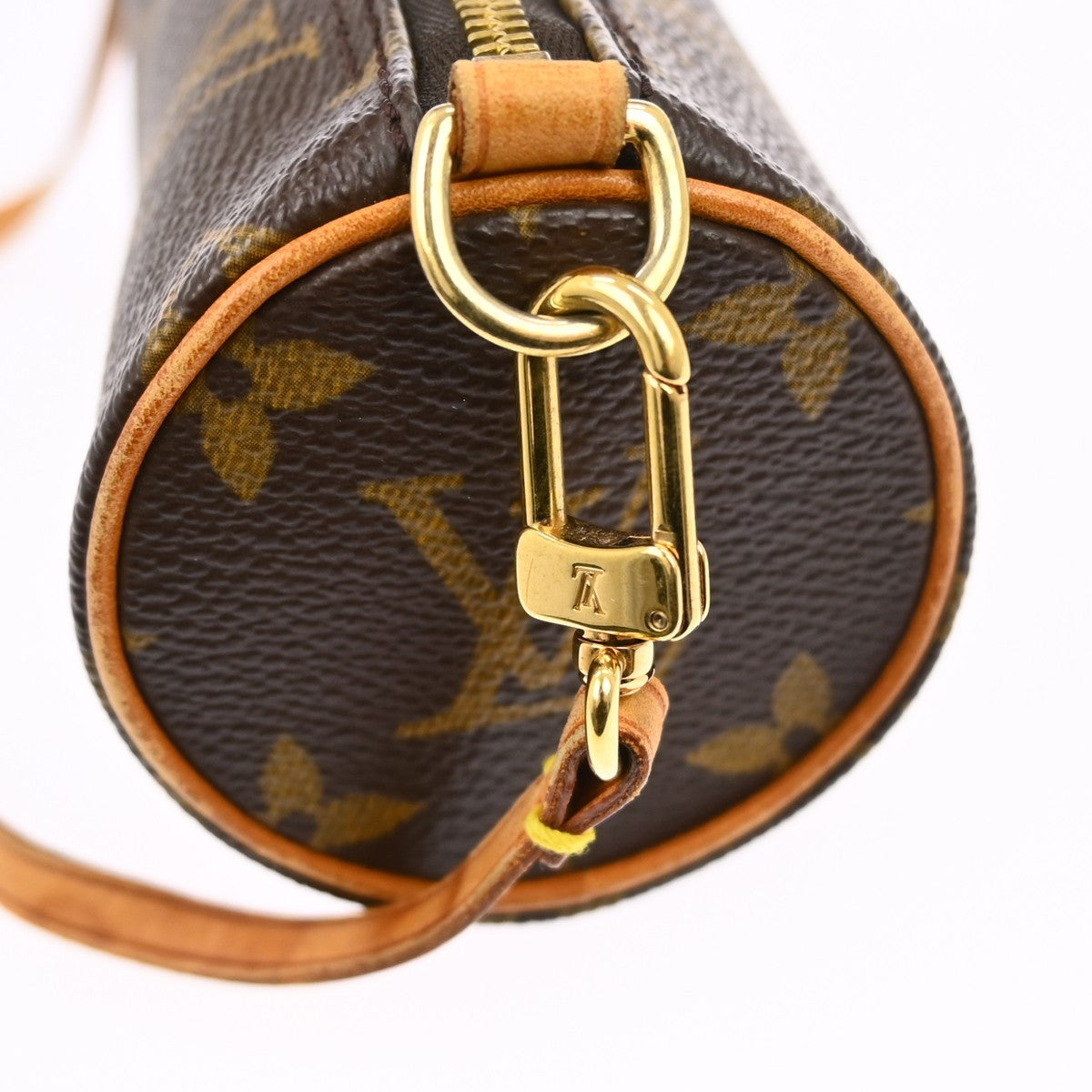 Louis Vuitton Papillon Pochette Monogram Canvas Brown Canvas Clutche & Pouche Bag (Pre-Owned)