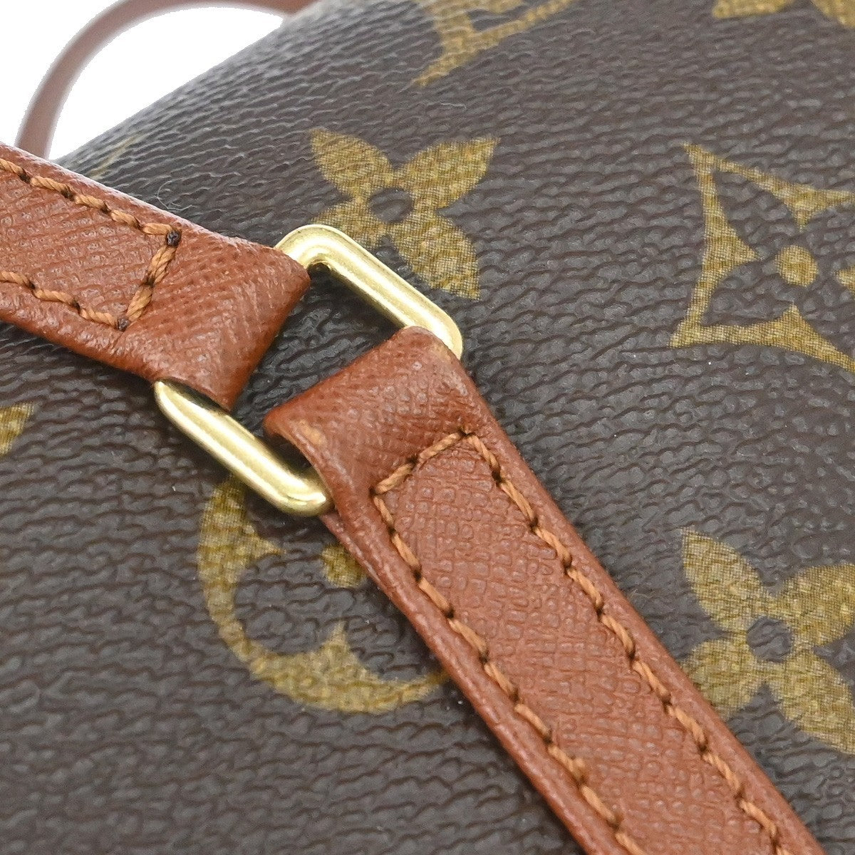 Louis Vuitton Papillon Handbag Monogram Canvas Brown Canvas Handbag (Pre-Owned)