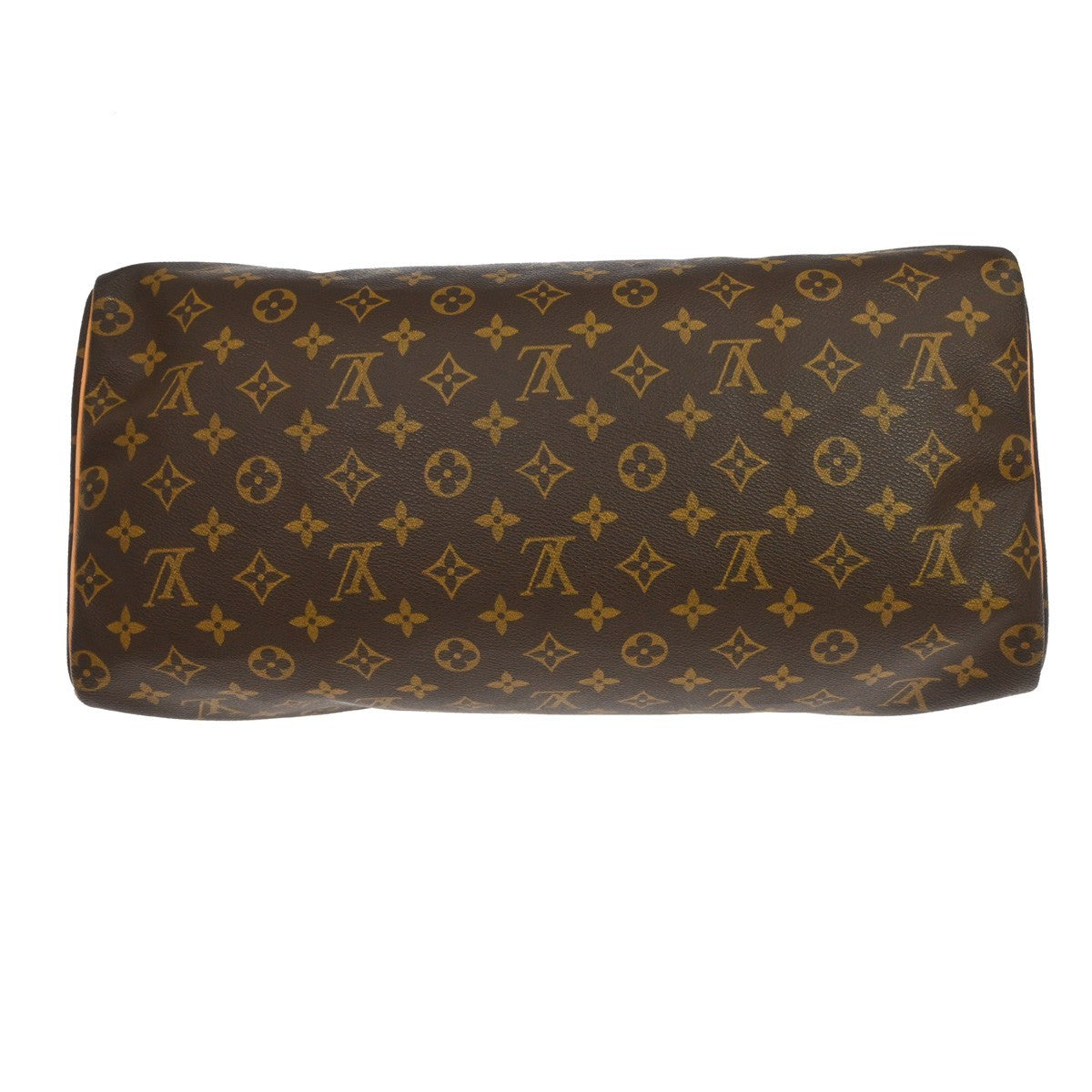 Louis Vuitton Speedy Handbag Monogram Canvas Brown Canvas Handbag (Pre-Owned)