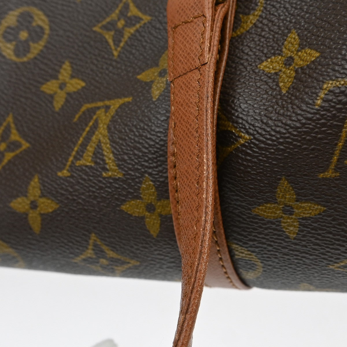 Louis Vuitton Papillon Handbag Monogram Canvas Brown Canvas Handbag (Pre-Owned)
