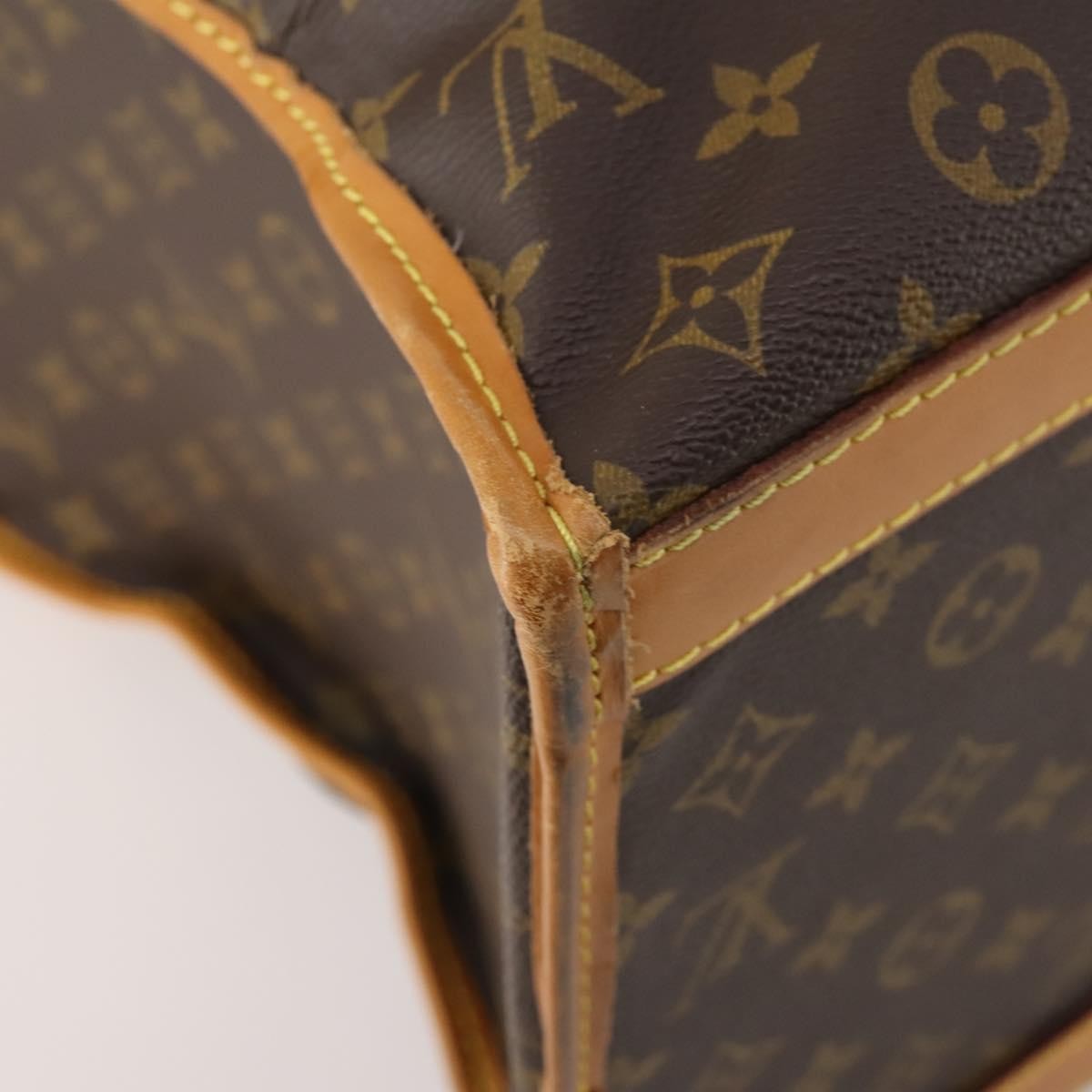 Louis Vuitton Dog Carrier Bag Monogram Canvas Multicolour Canvas Travel Bag Bag (Pre-Owned)