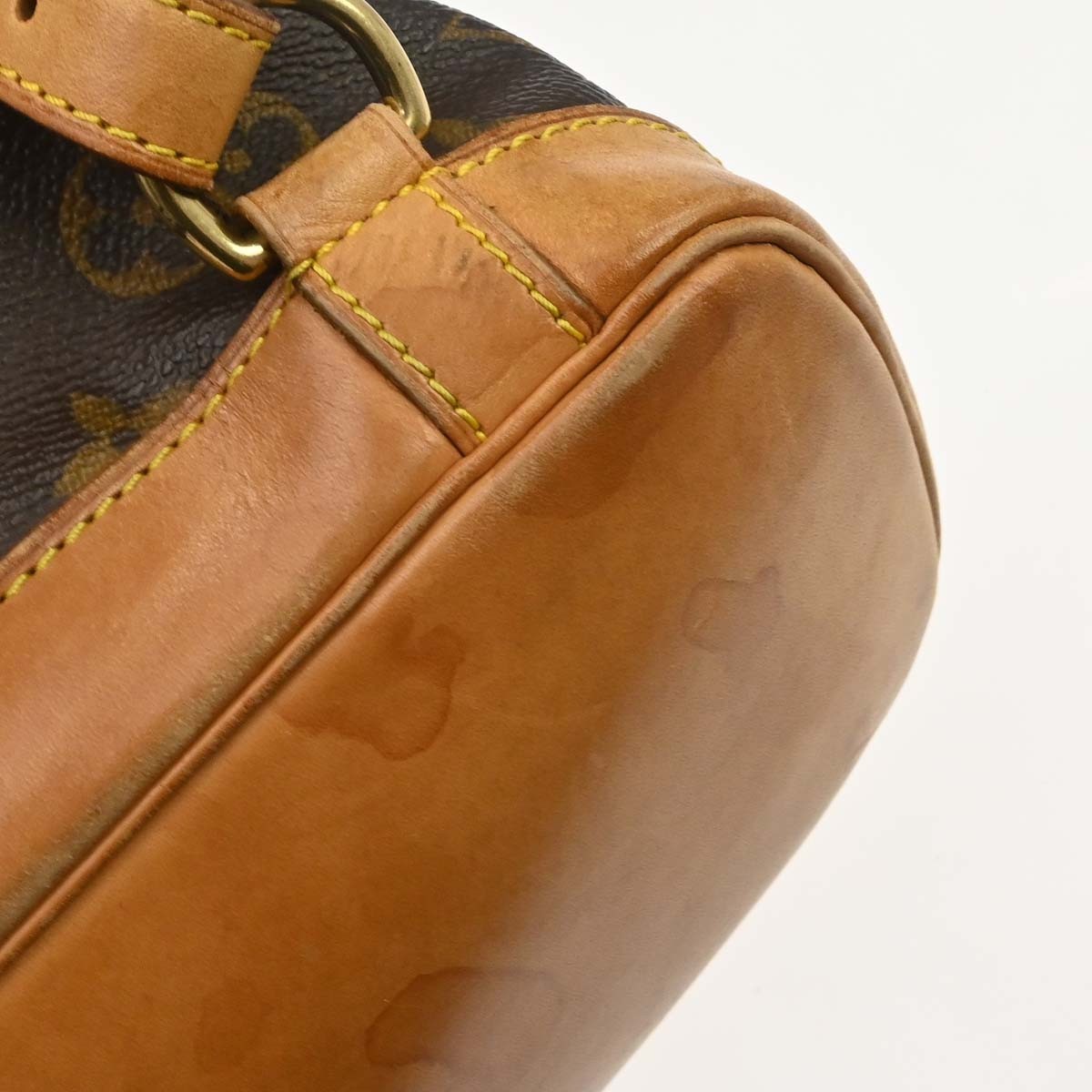 Louis Vuitton Vintage Montsouris Backpack Monogram Canvas Brown Canvas Backpack Bag (Pre-Owned)