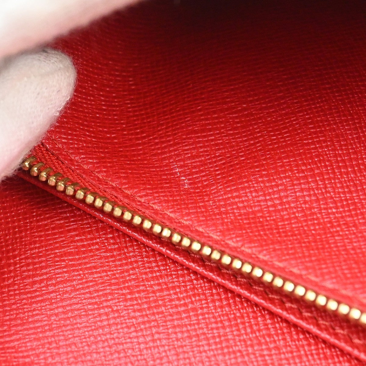 Louis Vuitton Wallet Epi Epi Leather Red Leather Wallets Accessory (Pre-Owned)