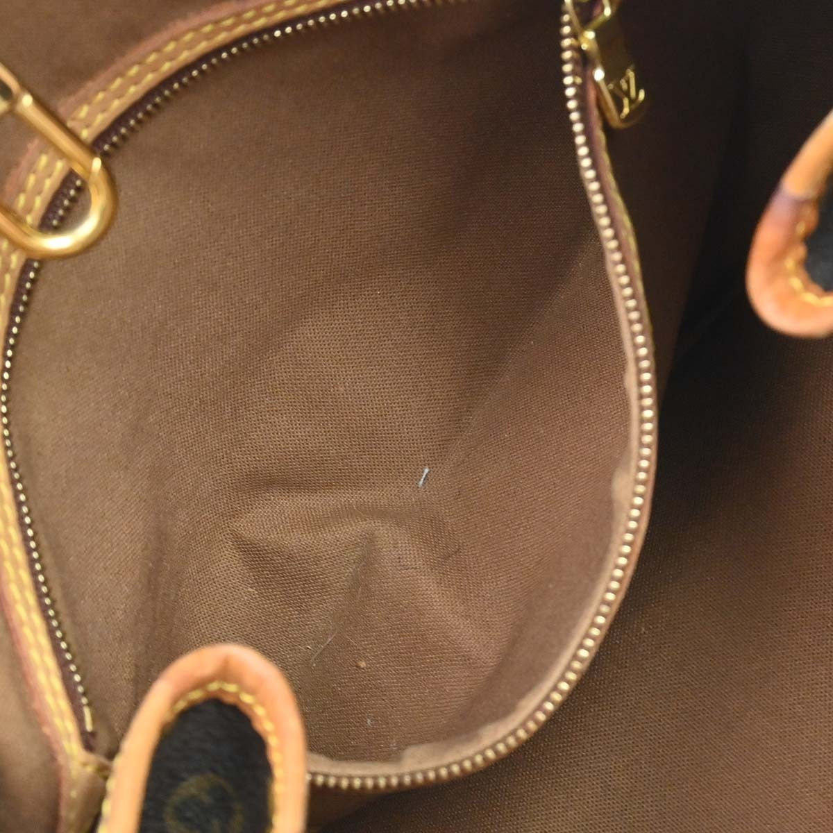 Louis Vuitton Batignolles Handbag Monogram Canvas Brown Canvas Shoulder Bag Bag (Pre-Owned)