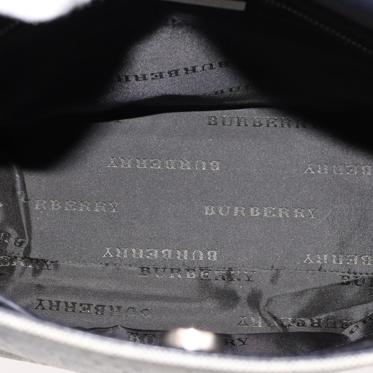 Burberry Vintage Tote Bag Canvas Gray Canvas Tote Bag Bag (Pre-Owned)