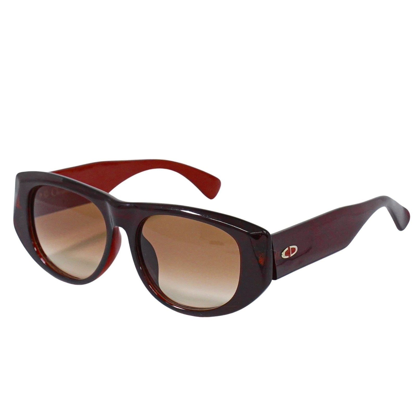 Christian Dior Logo Cd Sunglasses Plastic Red Plastic Sunglasse Accessory (Pre-Owned)