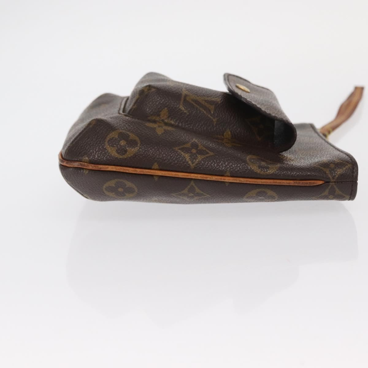 Louis Vuitton Partition Wristlet Clutch Monogram Canvas Brown Canvas Clutche & Pouche Bag (Pre-Owned)