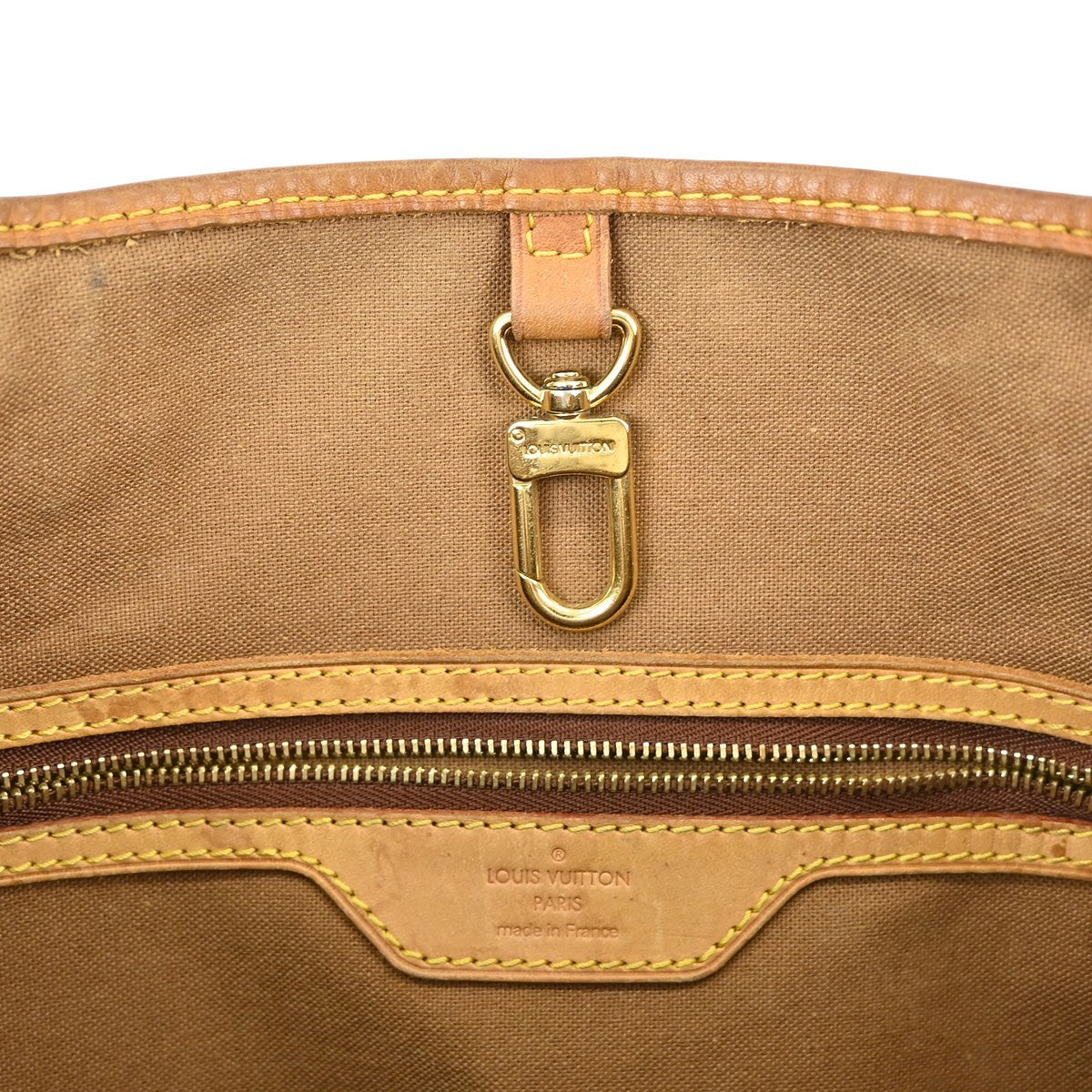Louis Vuitton Batignolles Handbag Monogram Canvas Brown Canvas Shoulder Bag Bag (Pre-Owned)