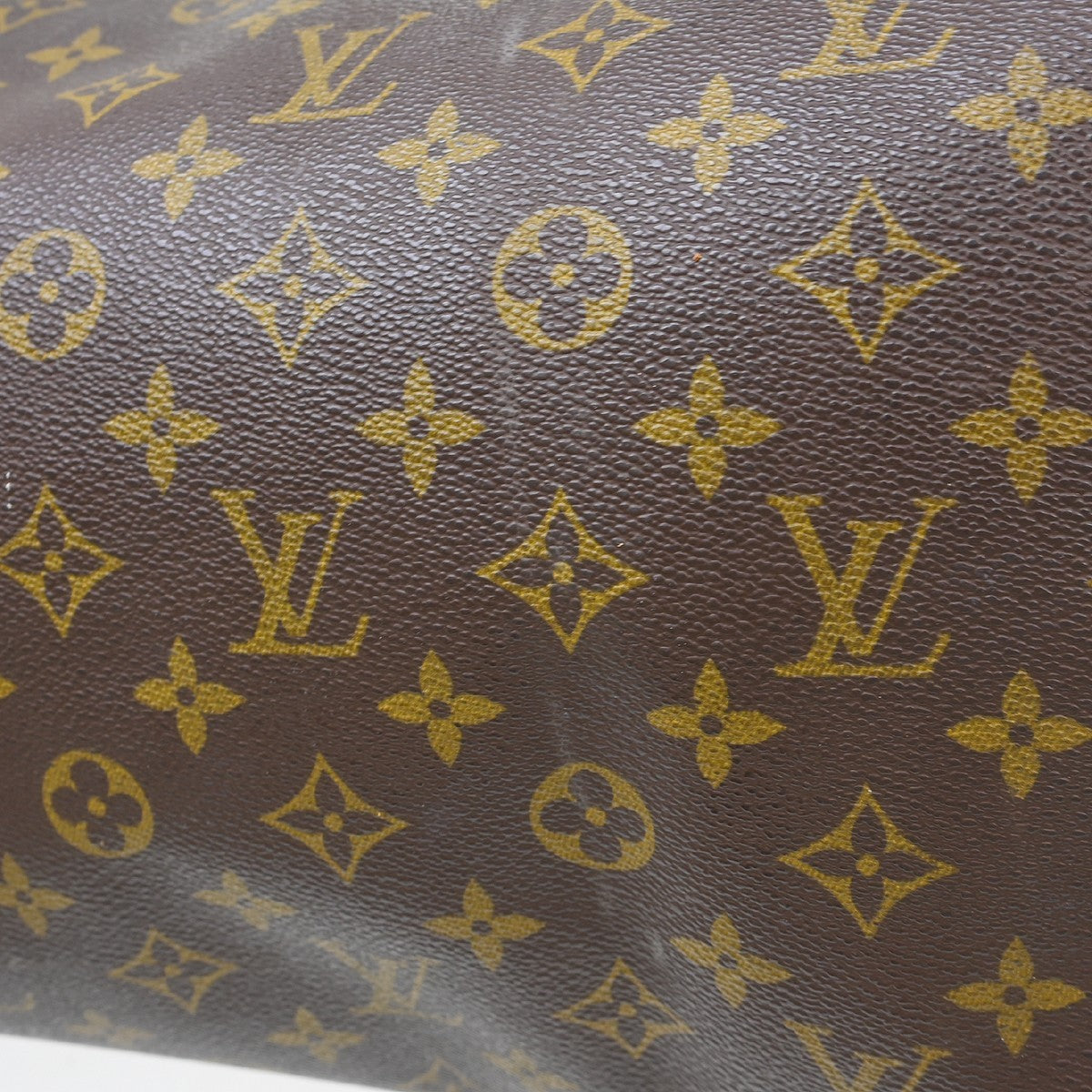 Louis Vuitton Speedy Handbag Monogram Canvas Brown Canvas Handbag (Pre-Owned)