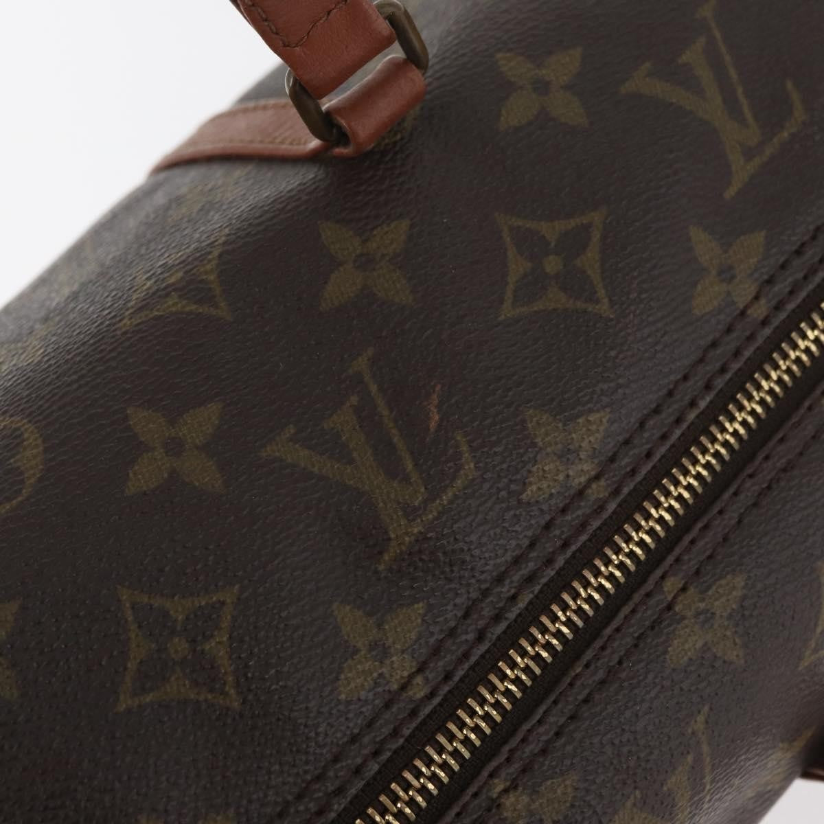 Louis Vuitton Papillon Handbag Monogram Canvas Brown Canvas Handbag (Pre-Owned)