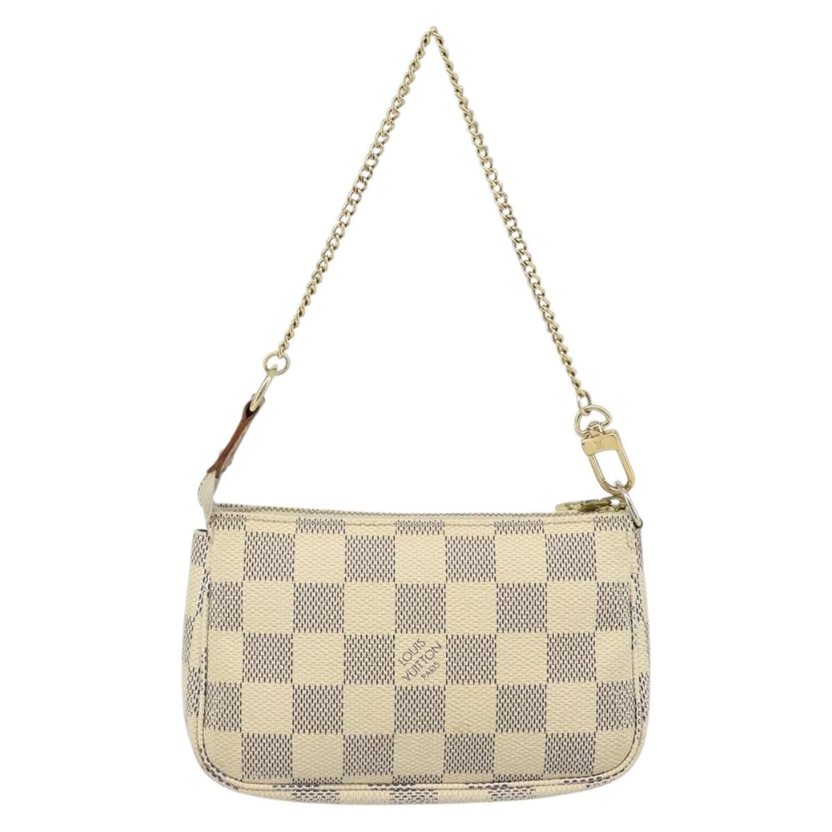 Louis Vuitton Mini Pochette Accessoires Damier Canvas Multicolour Canvas Clutche & Pouche Bag (Pre-Owned)