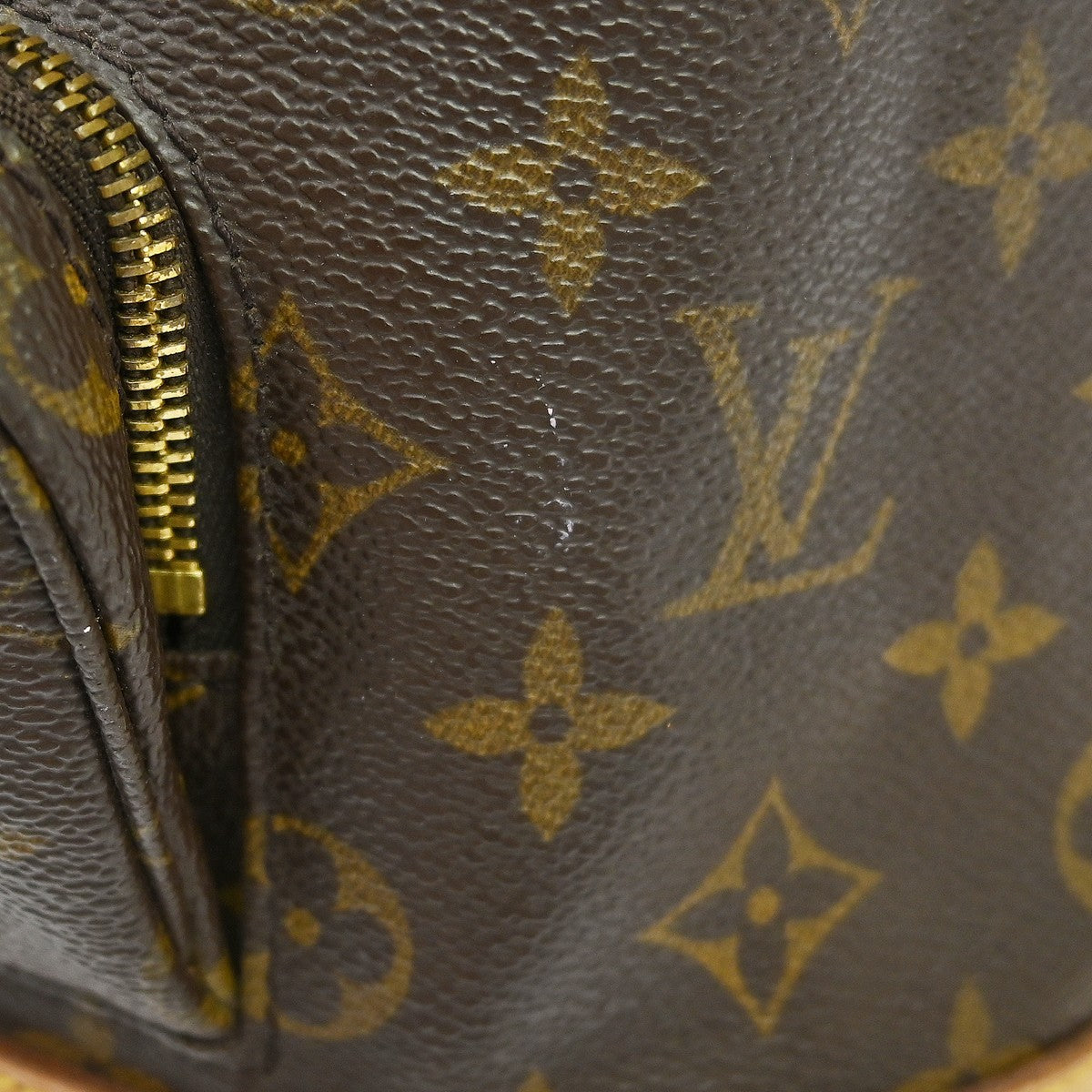 Louis Vuitton Montsouris Backpack Monogram Canvas Brown Canvas Backpack Bag (Pre-Owned)