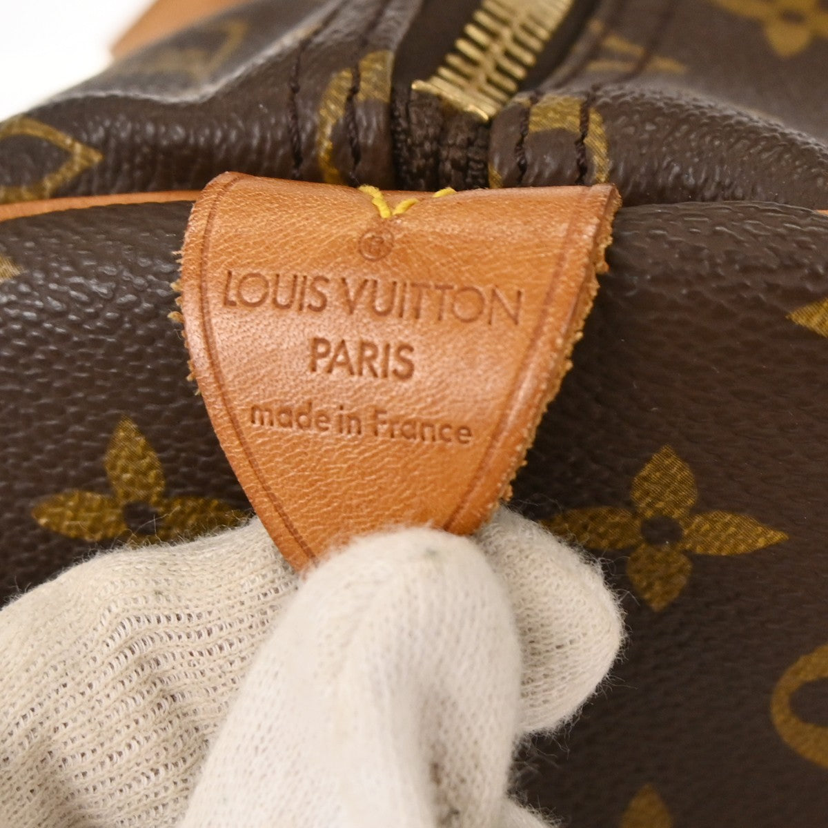 Louis Vuitton Keepall Bag Monogram Canvas Brown Canvas Travel Bag Bag (Pre-Owned)