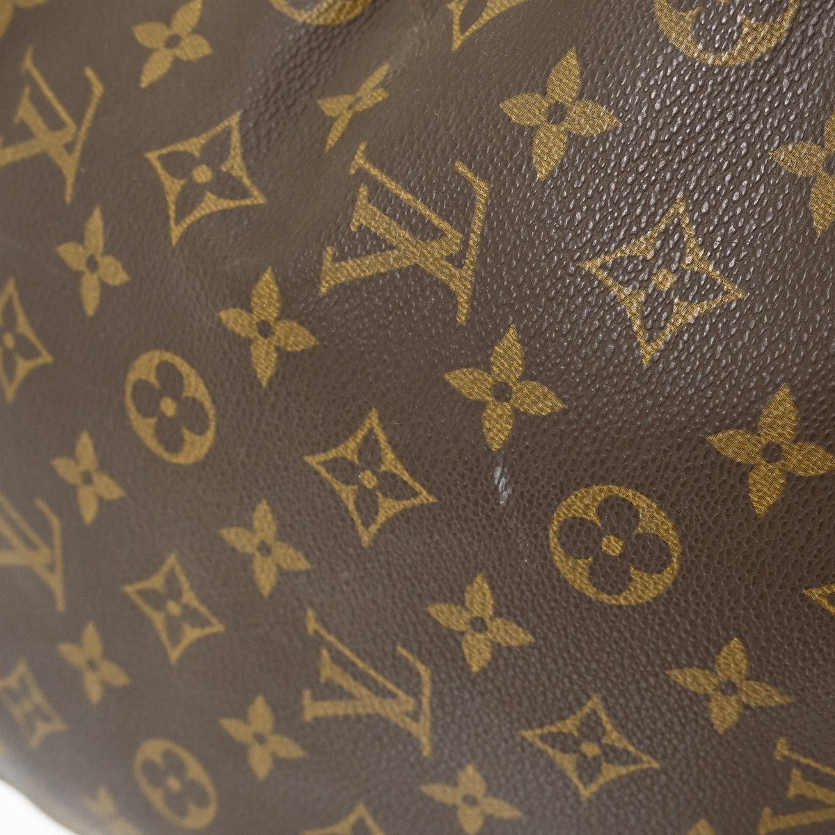 Louis Vuitton Keepall Bag Monogram Canvas Brown Canvas Travel Bag Bag (Pre-Owned)