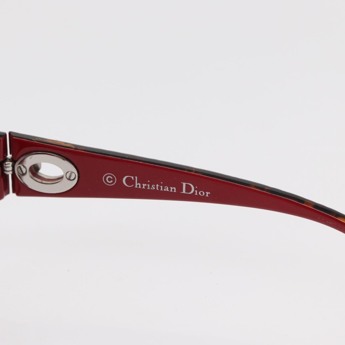 Christian Dior Sunglasses Plastic Brown Plastic Sunglasse Accessory (Pre-Owned)