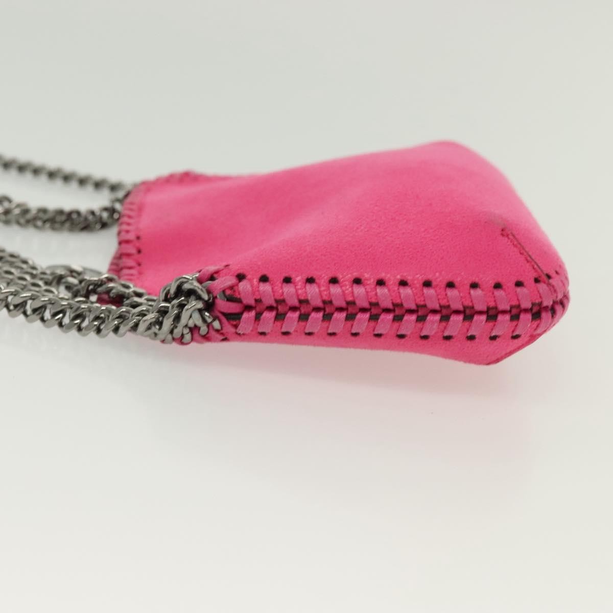 Stella Mccartney Falabella Tote Suede Pink Suede Bag (Pre-Owned)
