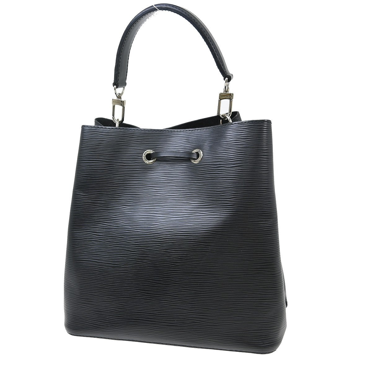 Louis Vuitton Neonoe Handbag Epi Leather Black Leather Handbag (Pre-Owned)