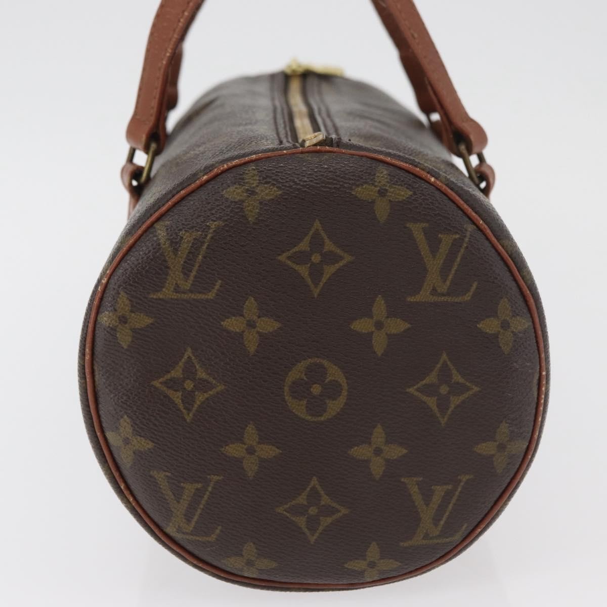 Louis Vuitton Papillon Handbag Monogram Canvas Brown Canvas Handbag (Pre-Owned)