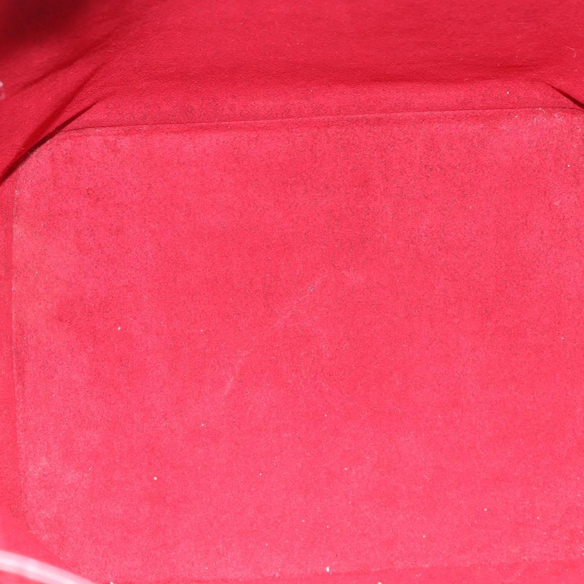 Louis Vuitton Petit Noe Handbag Epi Leather Red Leather Shoulder Bag Bag (Pre-Owned)