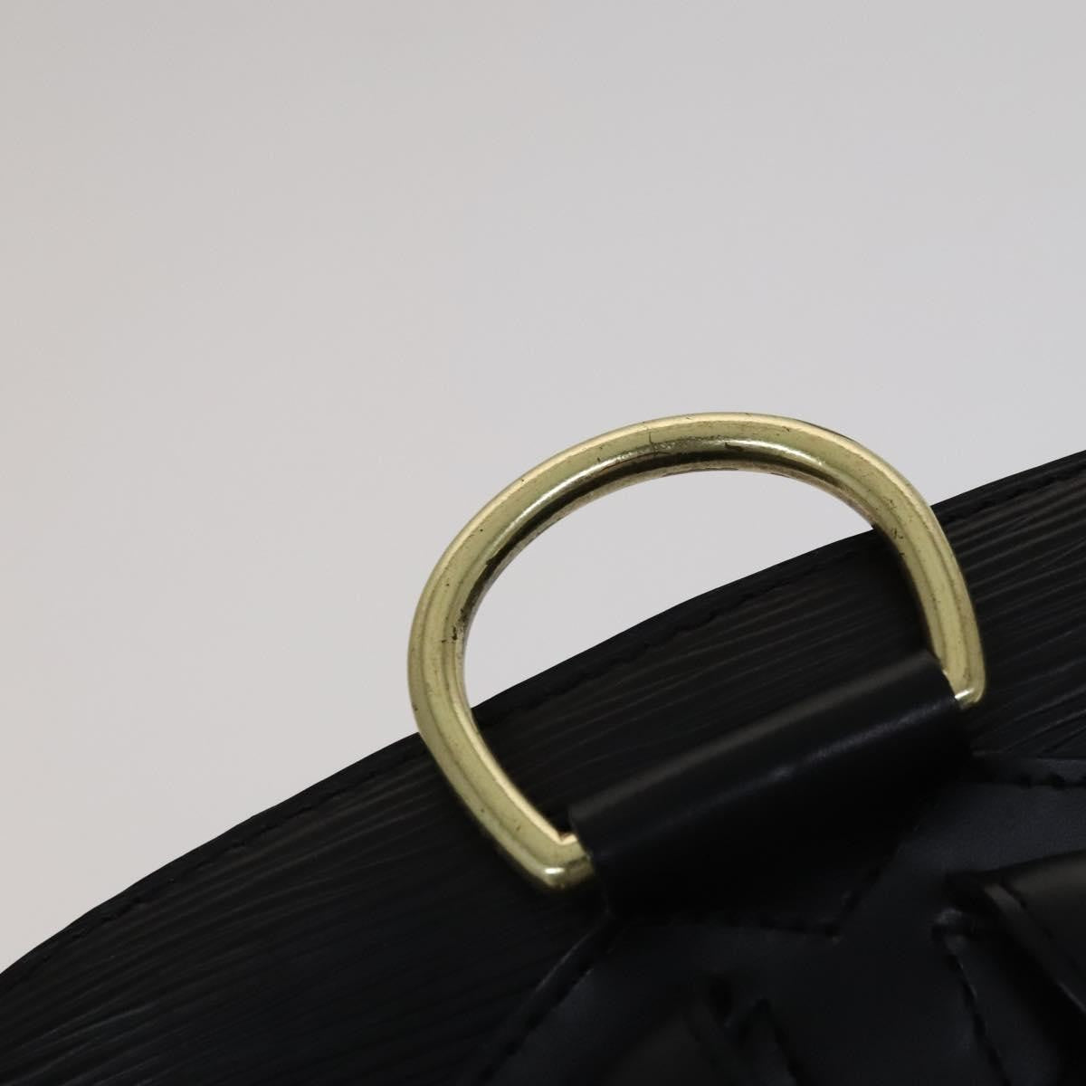 Louis Vuitton Gobelins Backpack Epi Leather Black Leather Backpack Bag (Pre-Owned)