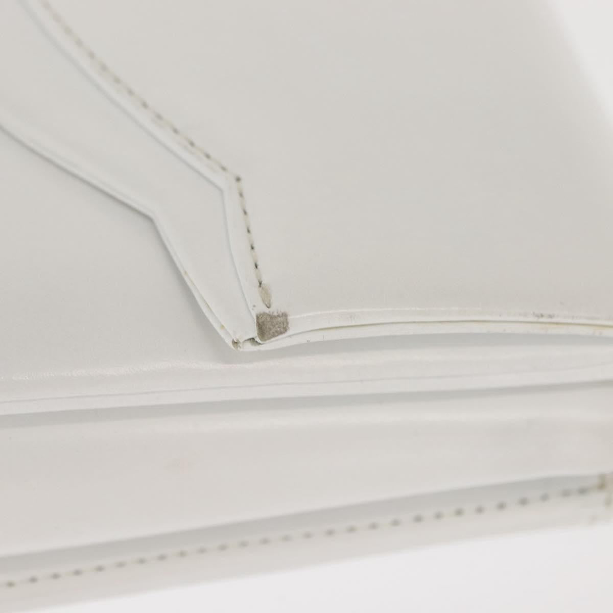 Givenchy Shoulder Bag Leather White Leather Shoulder Bag Bag (Pre-Owned)