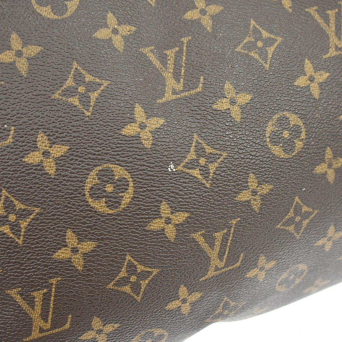Louis Vuitton Speedy Handbag Monogram Canvas Brown Canvas Handbag (Pre-Owned)
