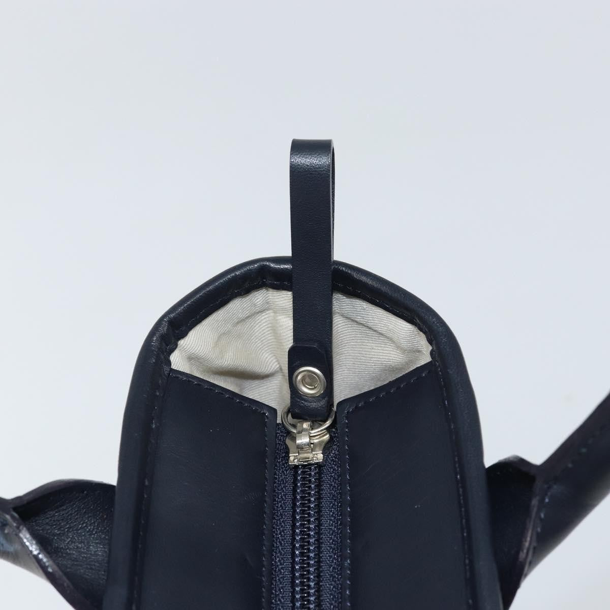 Burberry Blue Label Tote Bag Canvas White Canvas Tote Bag Bag (Pre-Owned)