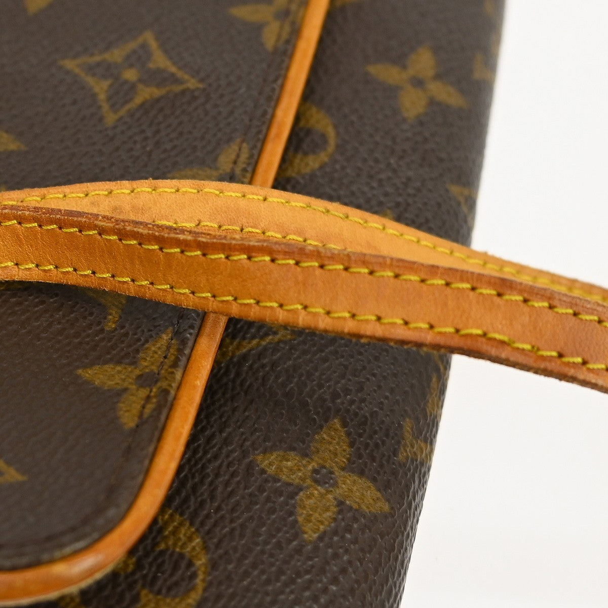 Louis Vuitton Twin Handbag Monogram Canvas Brown Canvas Clutche & Pouche Bag (Pre-Owned)