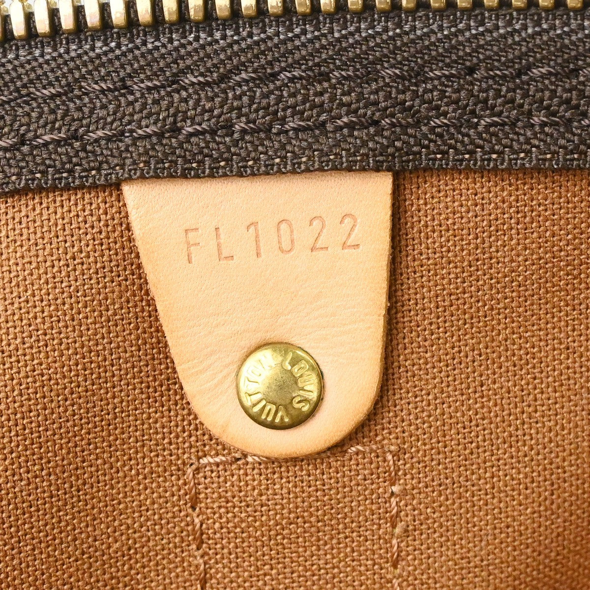 Louis Vuitton Keepall Bag Monogram Canvas Brown Canvas Travel Bag Bag (Pre-Owned)