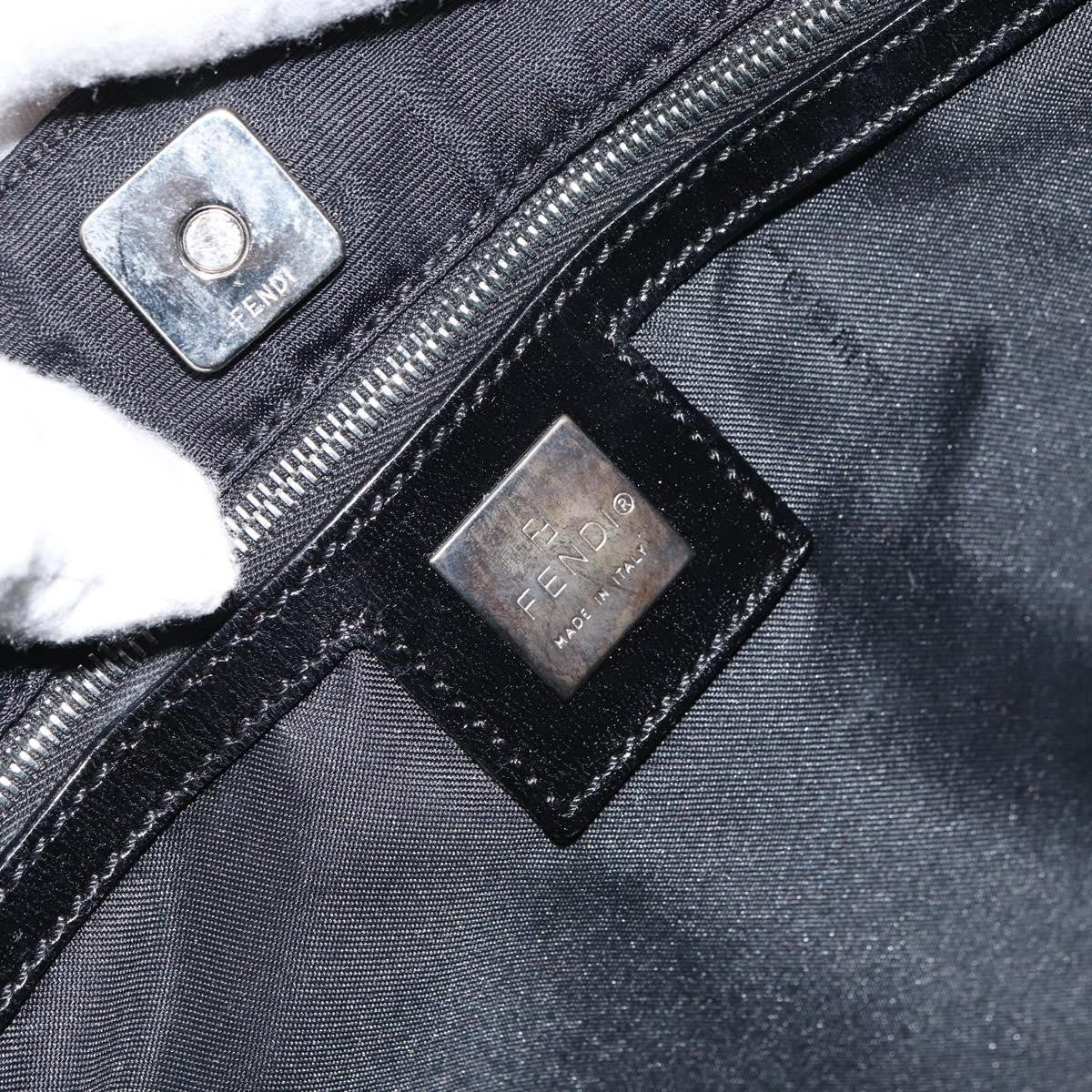 Fendi Zucca Tote Bag Canvas Silver Canvas Tote Bag Bag (Pre-Owned)