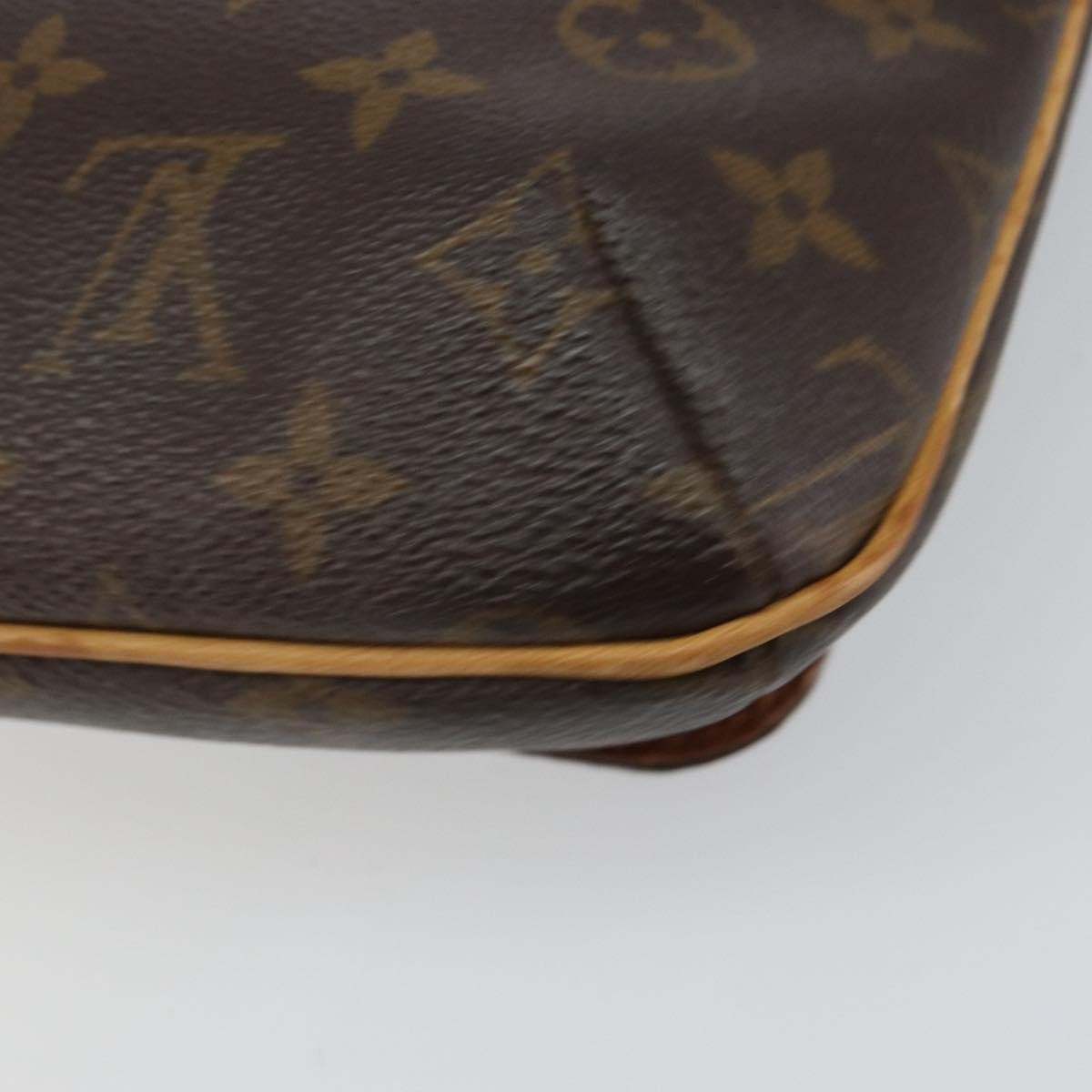 Louis Vuitton Musette Salsa Handbag Monogram Canvas Brown Canvas Shoulder Bag Bag (Pre-Owned)