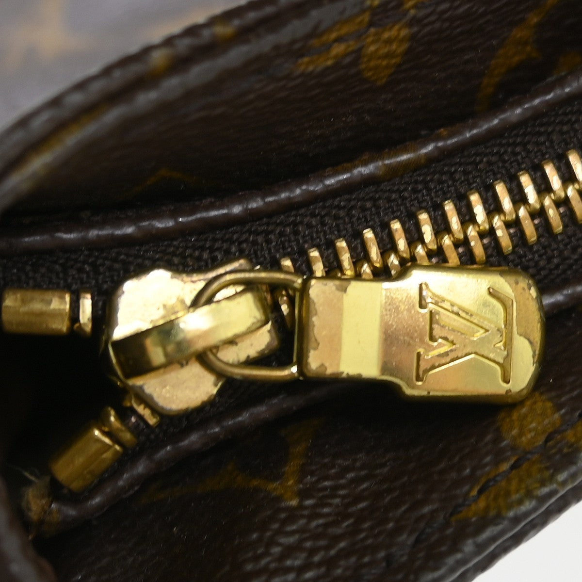 Louis Vuitton Monogram Looping Handbag Monogram Canvas Brown Canvas Shoulder Bag Bag (Pre-Owned)
