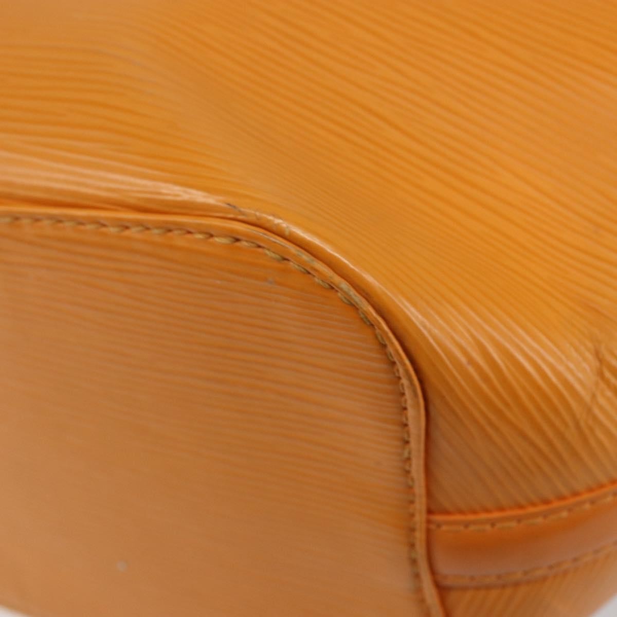 Louis Vuitton Mandara Handbag Epi Leather Orange Leather Shoulder Bag Bag (Pre-Owned)