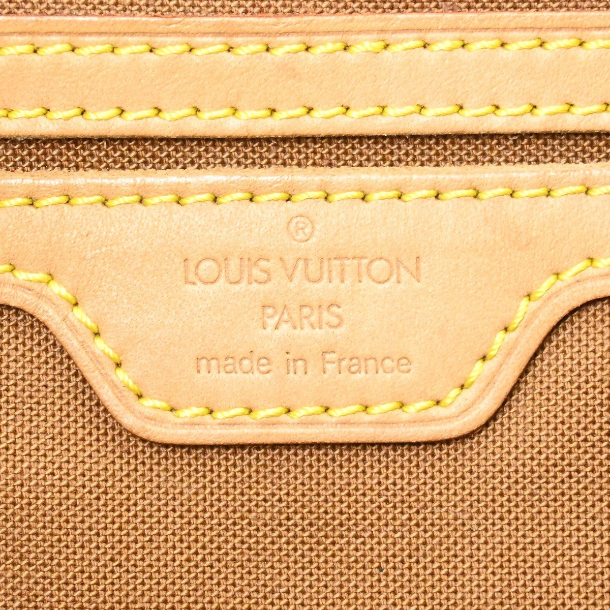 Louis Vuitton Vintage Montsouris Backpack Monogram Canvas Brown Canvas Backpack Bag (Pre-Owned)