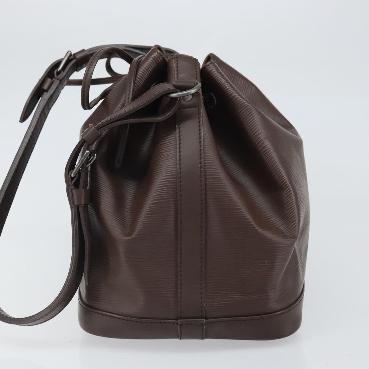Louis Vuitton Noe Handbag Epi Leather Brown Leather Shoulder Bag Bag (Pre-Owned)