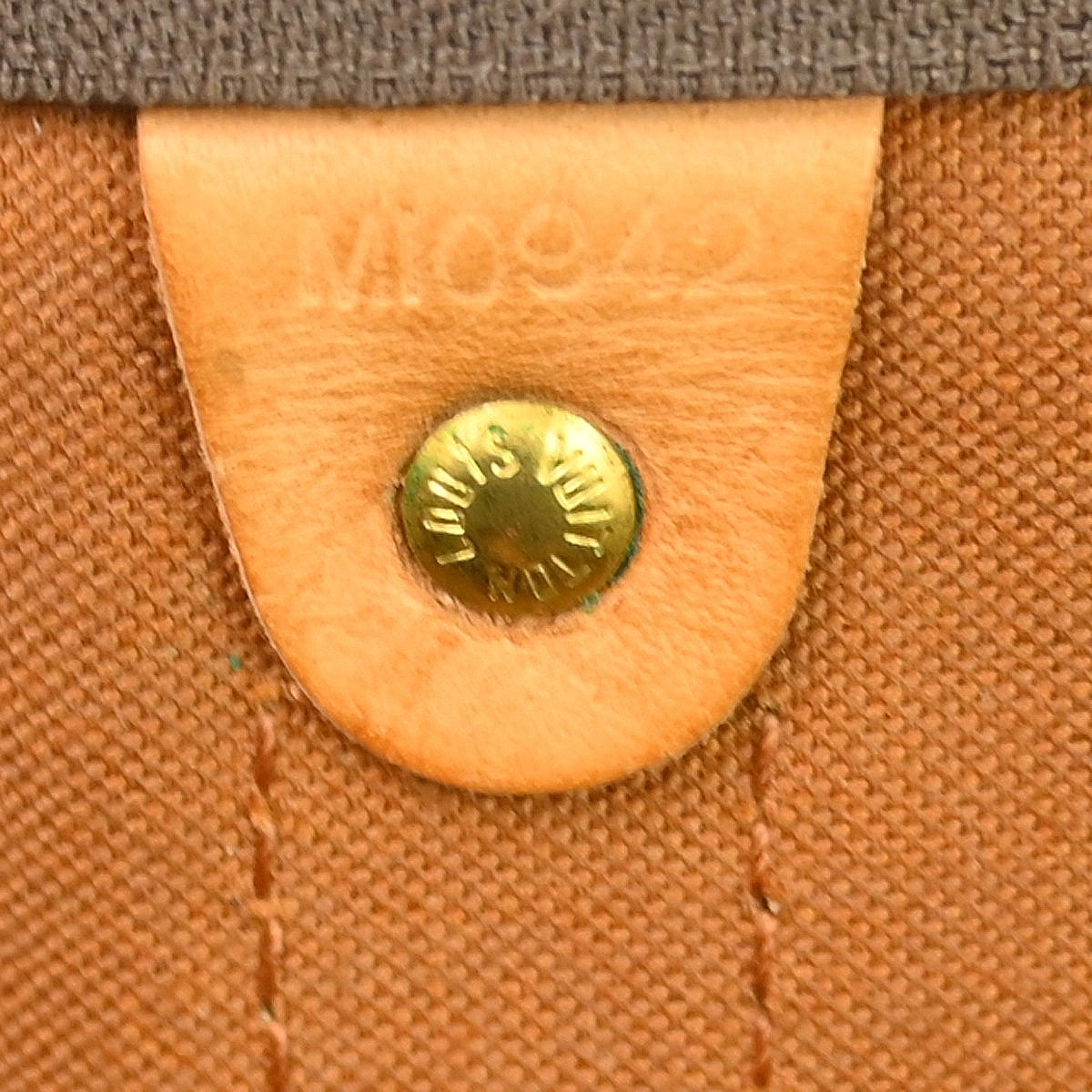 Louis Vuitton Keepall Bag Monogram Canvas Brown Canvas Travel Bag Bag (Pre-Owned)