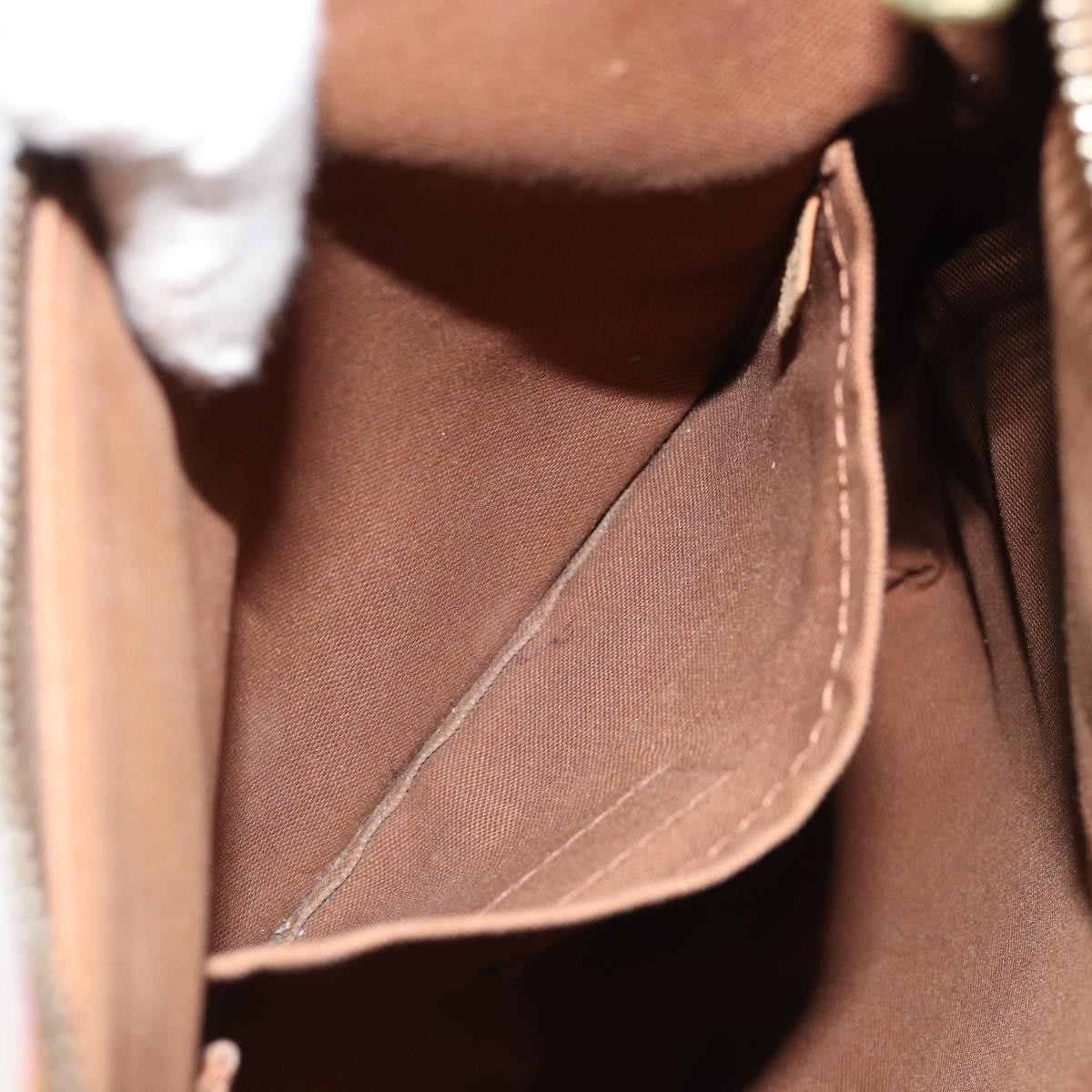 Louis Vuitton Odeon Handbag Monogram Canvas Brown Canvas Shoulder Bag Bag (Pre-Owned)
