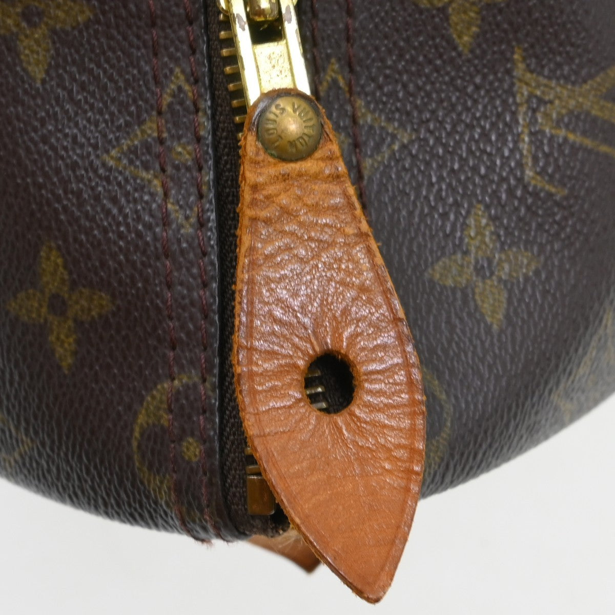 Louis Vuitton Speedy Handbag Monogram Canvas Brown Canvas Handbag (Pre-Owned)