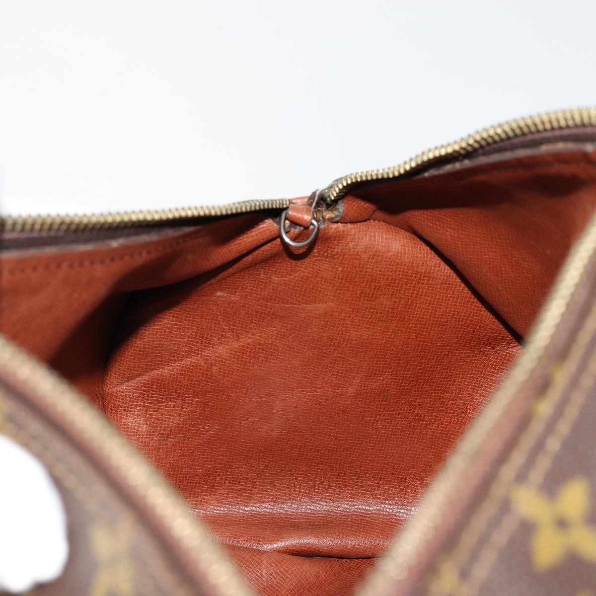 Louis Vuitton Papillon Handbag Monogram Canvas Brown Canvas Handbag (Pre-Owned)