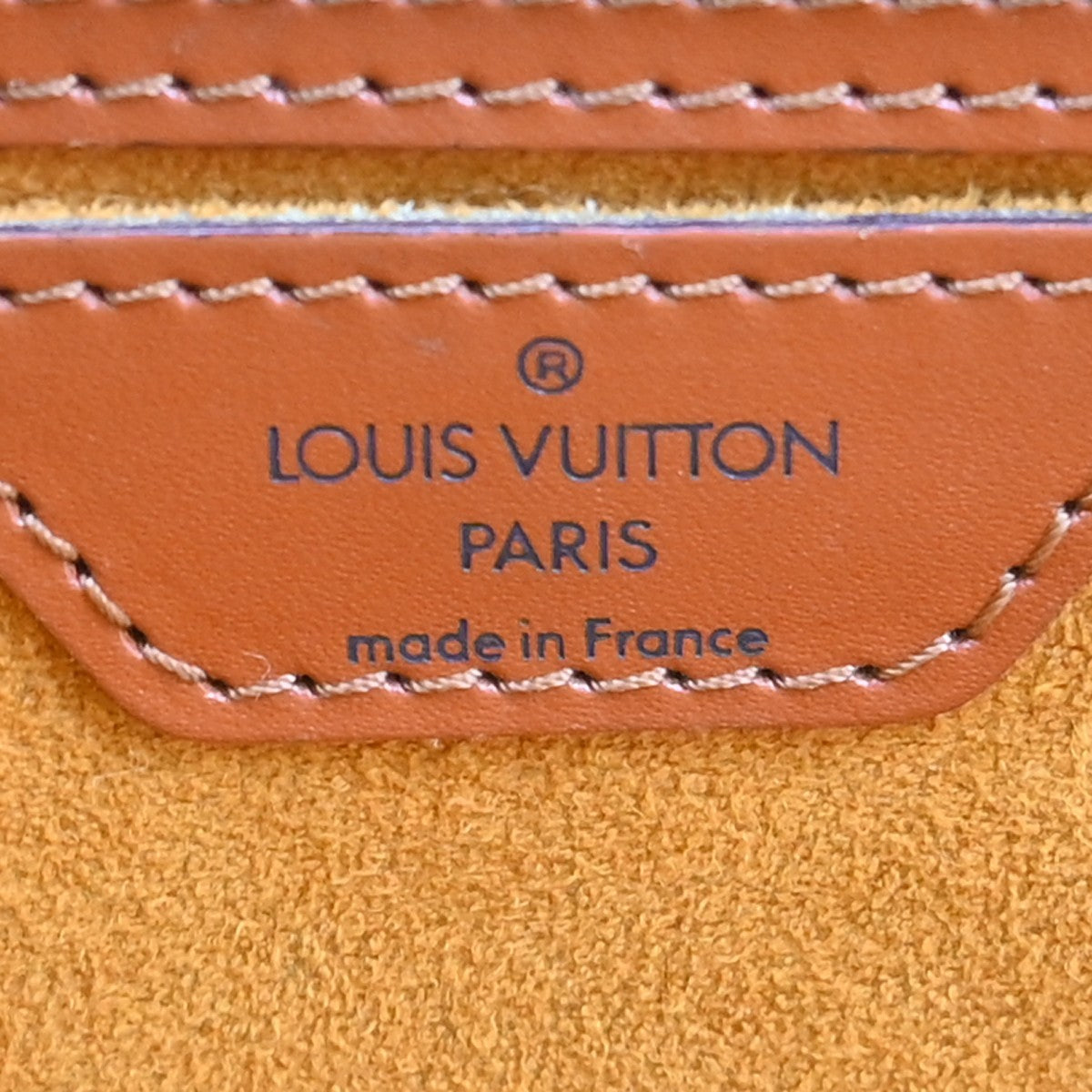 Louis Vuitton Gobelins Backpack Epi Leather Brown Leather Backpack Bag (Pre-Owned)