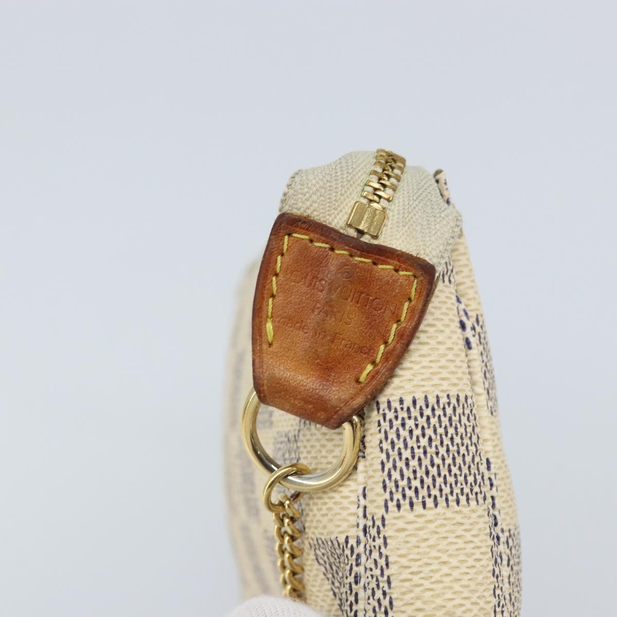 Louis Vuitton Mini Pochette Accessoires Damier Canvas Multicolour Canvas Clutche & Pouche Bag (Pre-Owned)