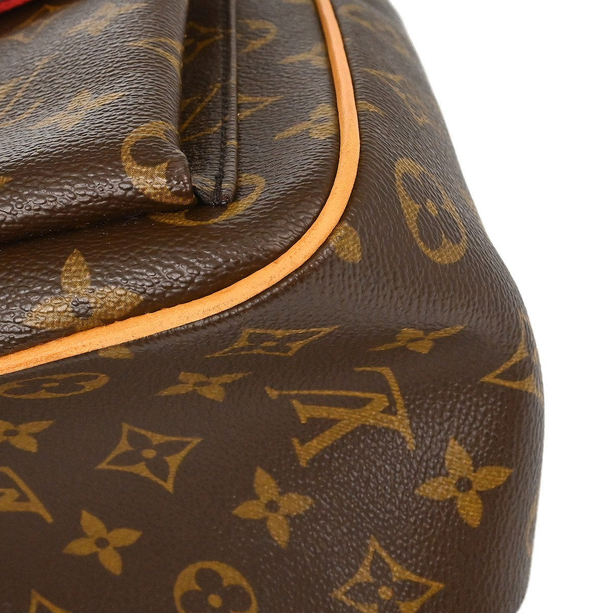 Louis Vuitton Multipli Cite Handbag Monogram Canvas Brown Canvas Handbag (Pre-Owned)