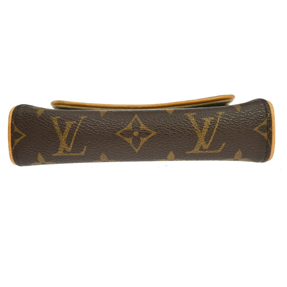 Louis Vuitton Florentine Waist Bag Monogram Canvas Brown Canvas Clutche & Pouche Bag (Pre-Owned)