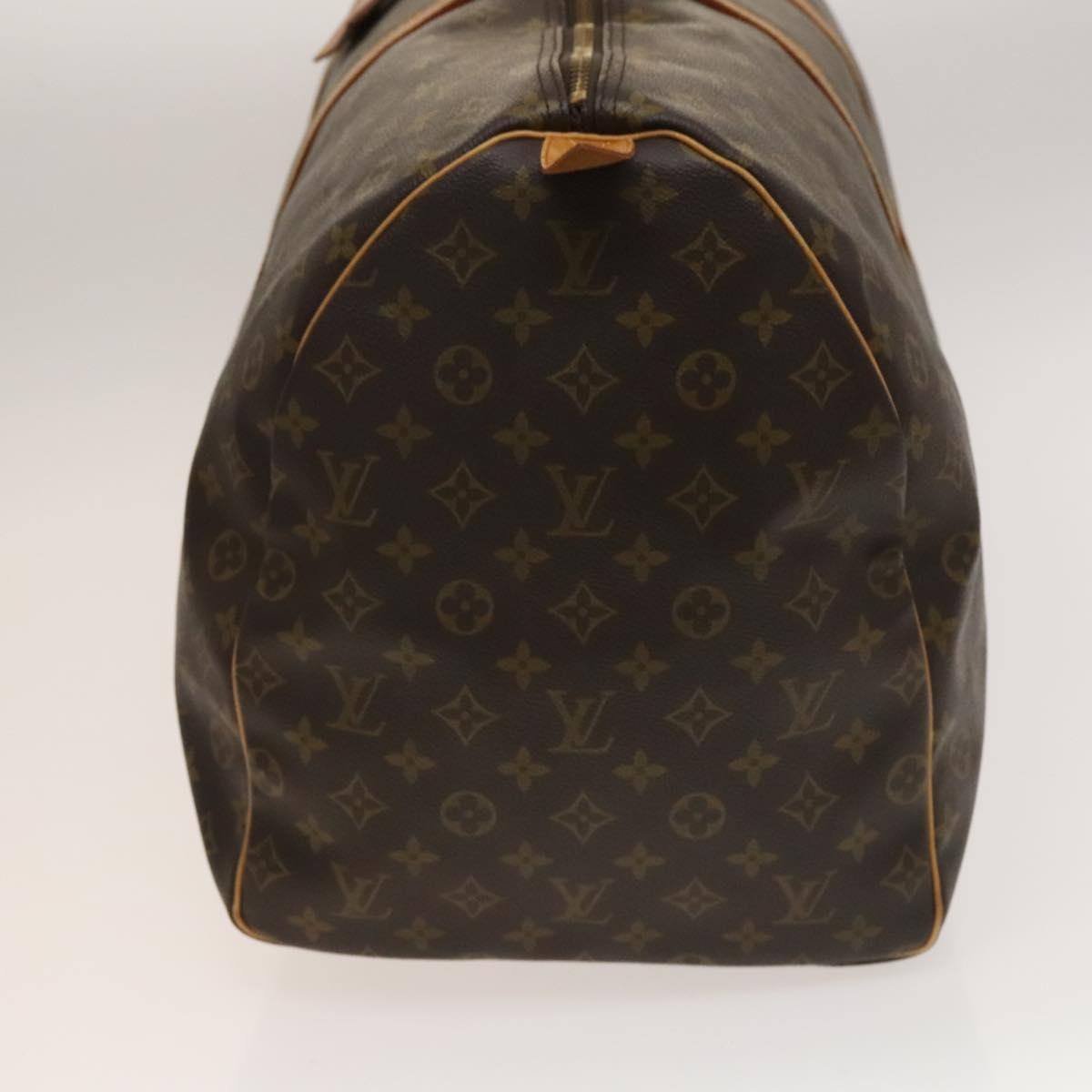 Louis Vuitton Keepall Bag Monogram Canvas Brown Canvas Travel Bag Bag (Pre-Owned)