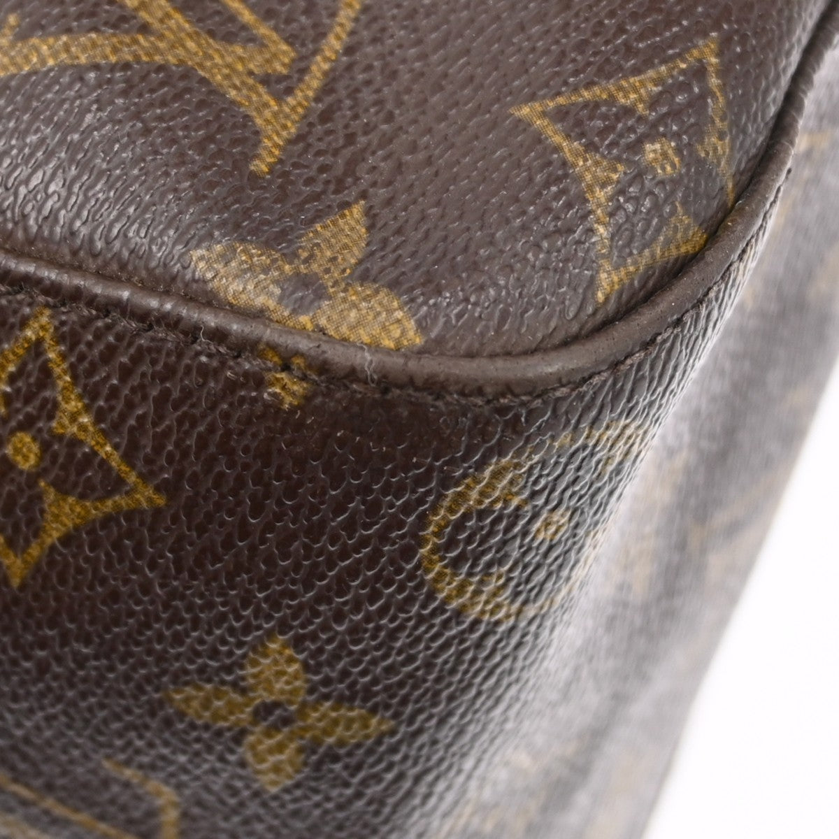 Louis Vuitton Monogram Looping Handbag Monogram Canvas Brown Canvas Shoulder Bag Bag (Pre-Owned)