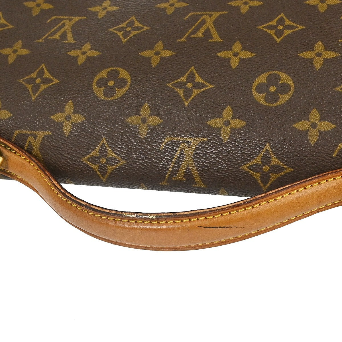 Louis Vuitton Beverly Briefcase Monogram Canvas Brown Canvas Briefcase Bag (Pre-Owned)
