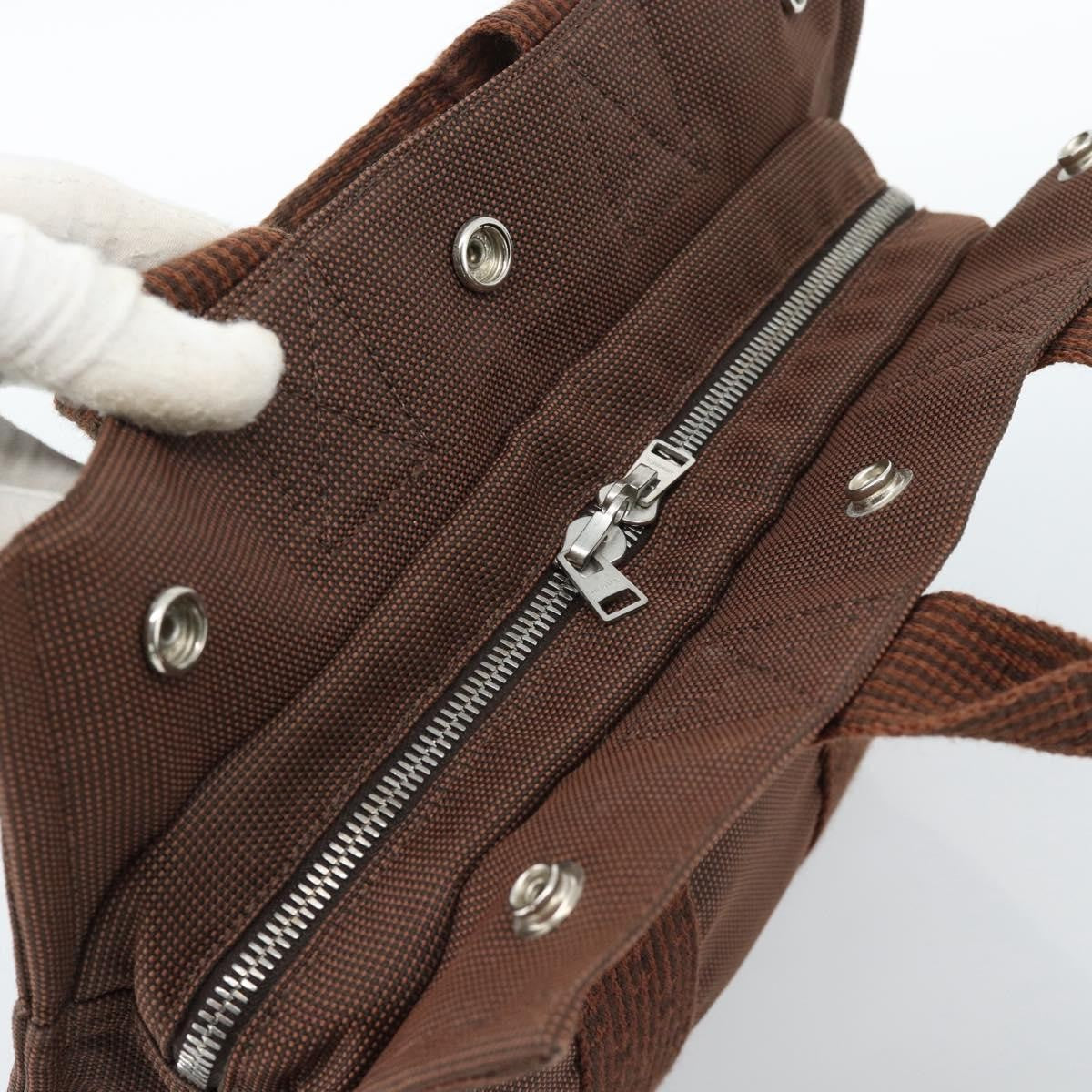 Hermes Fourre-Tout Herline Fourre-Tout Herline Brown Canvas Tote Bag Bag (Pre-Owned)